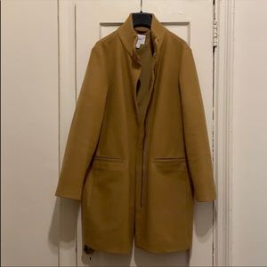Tan Lapel Coat.